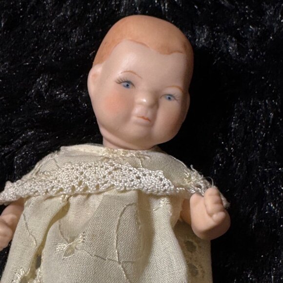 Vintage Victoria Impex Corp. Pisc Doll Baby 6" Dress Diaper - Picture 2 of 5